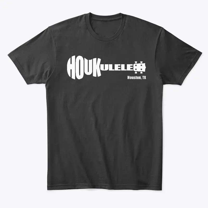 Houkulele T-Shirt (White Logo)